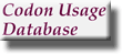 codon usage database